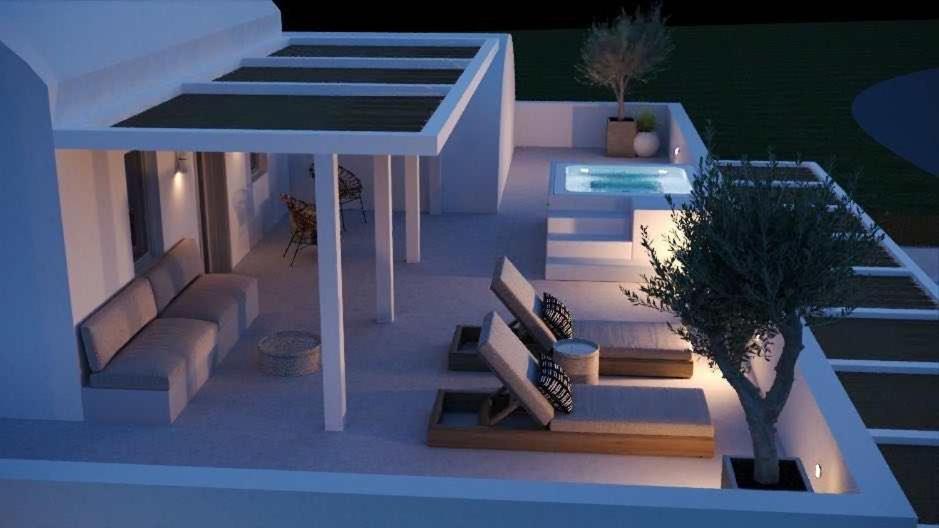 Lejardin Suites Santorini Pýrgos Eksteriør billede